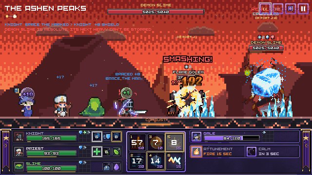 The Ashen Peaks: the Demon Slime