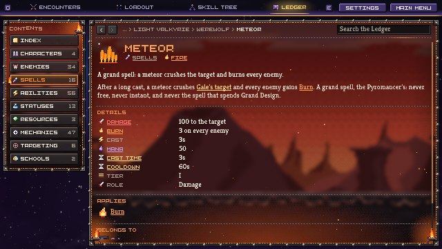 The Ledger: Meteor